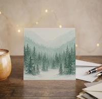Christmas Gift Cards, Large Note Card, Money Card