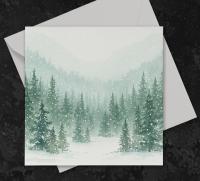 Christmas Gift Cards, Large Note Card, Money Card