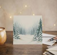 Christmas Gift Cards, Large Note Card, Money Card