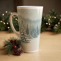 Latte 17oz Ceramic Mug - Coffee or Tea Cup, Extra Tall