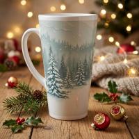 Latte 17oz Ceramic Mug - Coffee or Tea Cup, Extra Tall