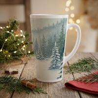 Latte 17oz Ceramic Mug - Coffee or Tea Cup, Extra Tall