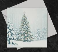 Christmas Gift Cards, Large Note Card, Money Card