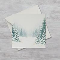Christmas Gift Cards, Large Note Card, Money Card