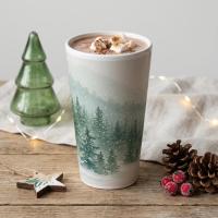 Latte 17oz Ceramic Mug - Coffee or Tea Cup, Extra Tall