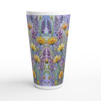 Latte 17oz Ceramic Mug - Coffee or Tea Cup, Extra Tall