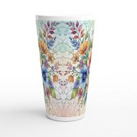 Latte 17oz Ceramic Mug - Coffee or Tea Cup, Extra Tall