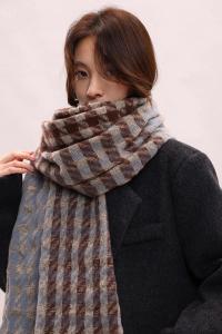 Winter Scarf, Unisex Wide Scarf, Blanket Shawl, Wrap