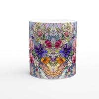 Floral Cups -  Large and Small Ceramic Mugs