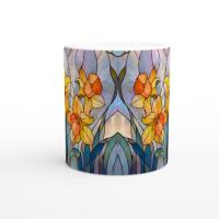 Floral Cups -  Large and Small Ceramic Mugs