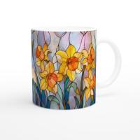 Floral Cups -  Large and Small Ceramic Mugs