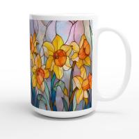 Floral Cups -  Large and Small Ceramic Mugs