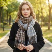 Winter Scarf, Unisex Wide Scarf, Blanket Shawl, Wrap