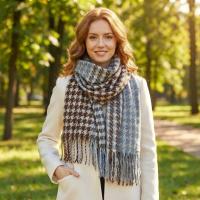 Winter Scarf, Unisex Wide Scarf, Blanket Shawl, Wrap