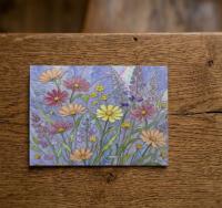 Flowers - Original Art Card - Single Card or Bulk 10 Pack of Gift Cards