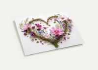 Flowers - Original Art Card - Single Card or Bulk 10 Pack of Gift Cards