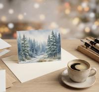 Christmas Gift Cards, Large Note Card, Money Card