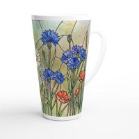 Latte 17oz Ceramic Mug - Coffee or Tea Cup, Extra Tall