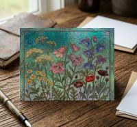 Flowers - Original Art Card - Single Card or Bulk 10 Pack of Gift Cards