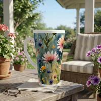 Latte 17oz Ceramic Mug - Coffee or Tea Cup, Extra Tall