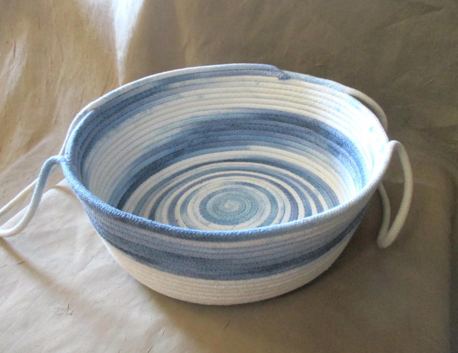 Cotton Rope Basket, Gift Basket, Craft Basket, Gathering Basket, Storage Basket