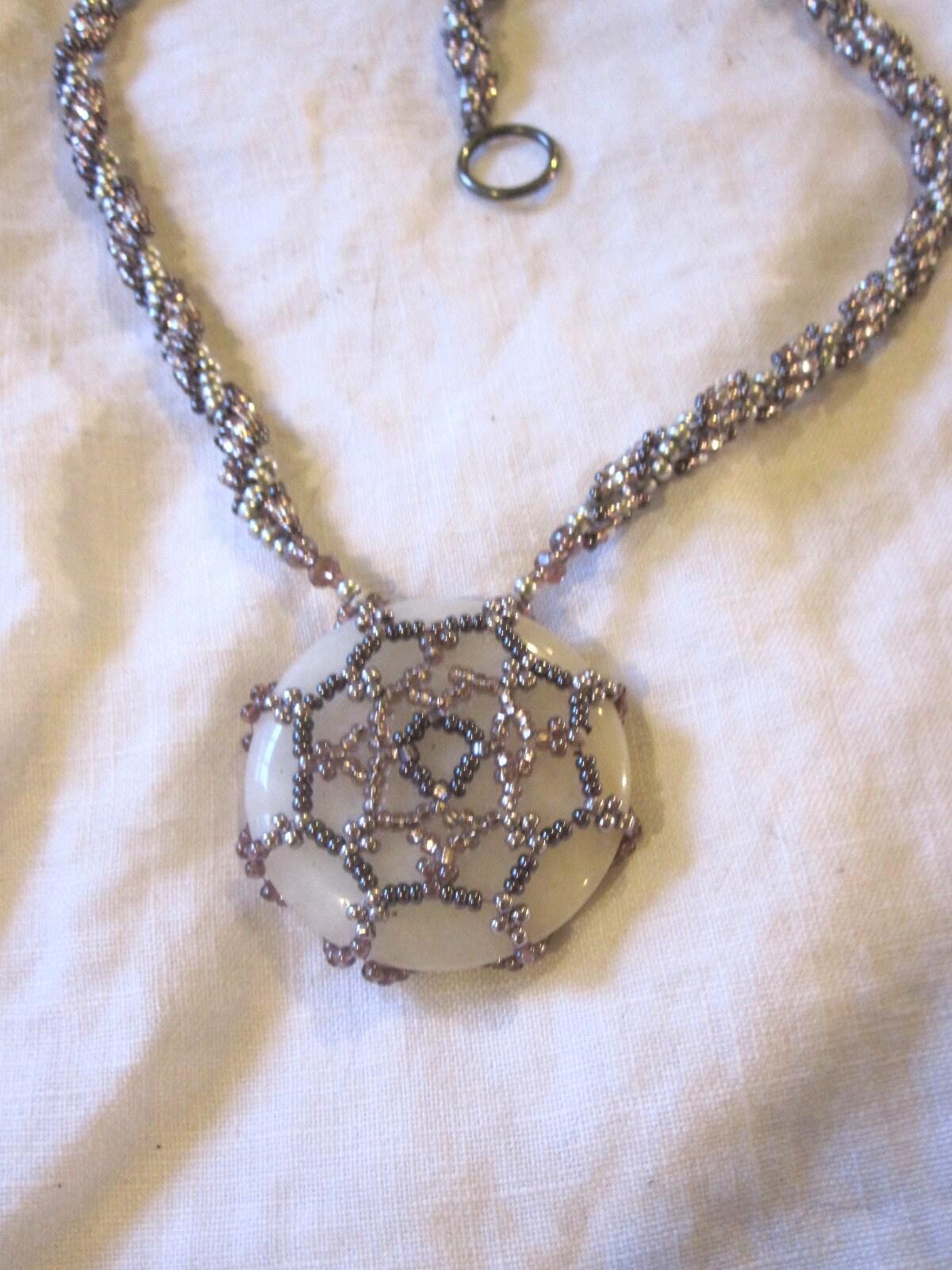 Quartz - Bead Rope Necklace