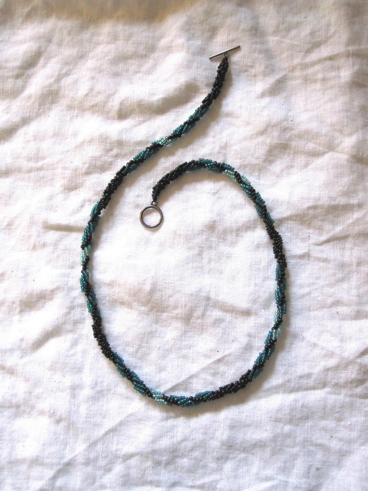 Spiral Stitch Necklace