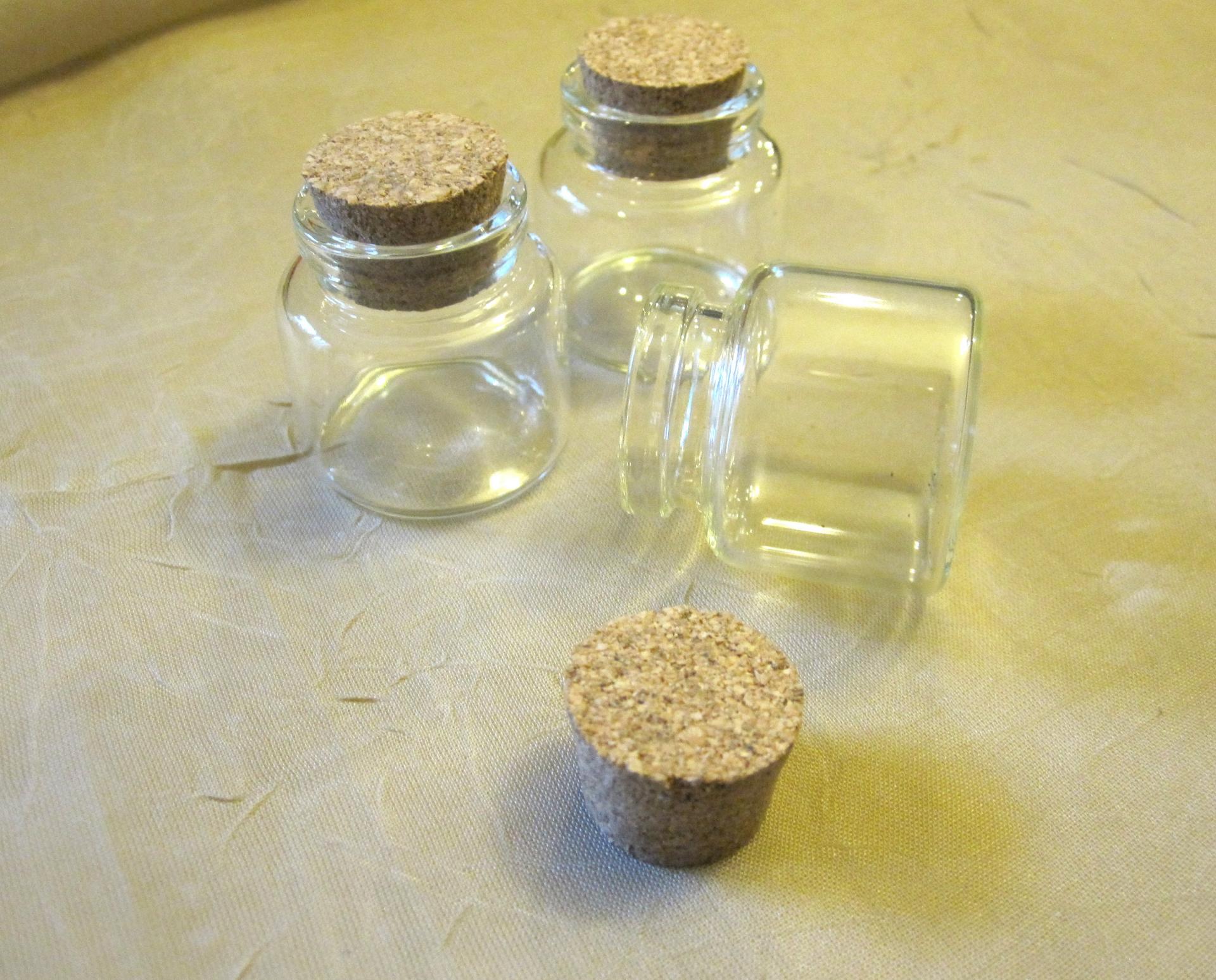 Small Jar with Cork