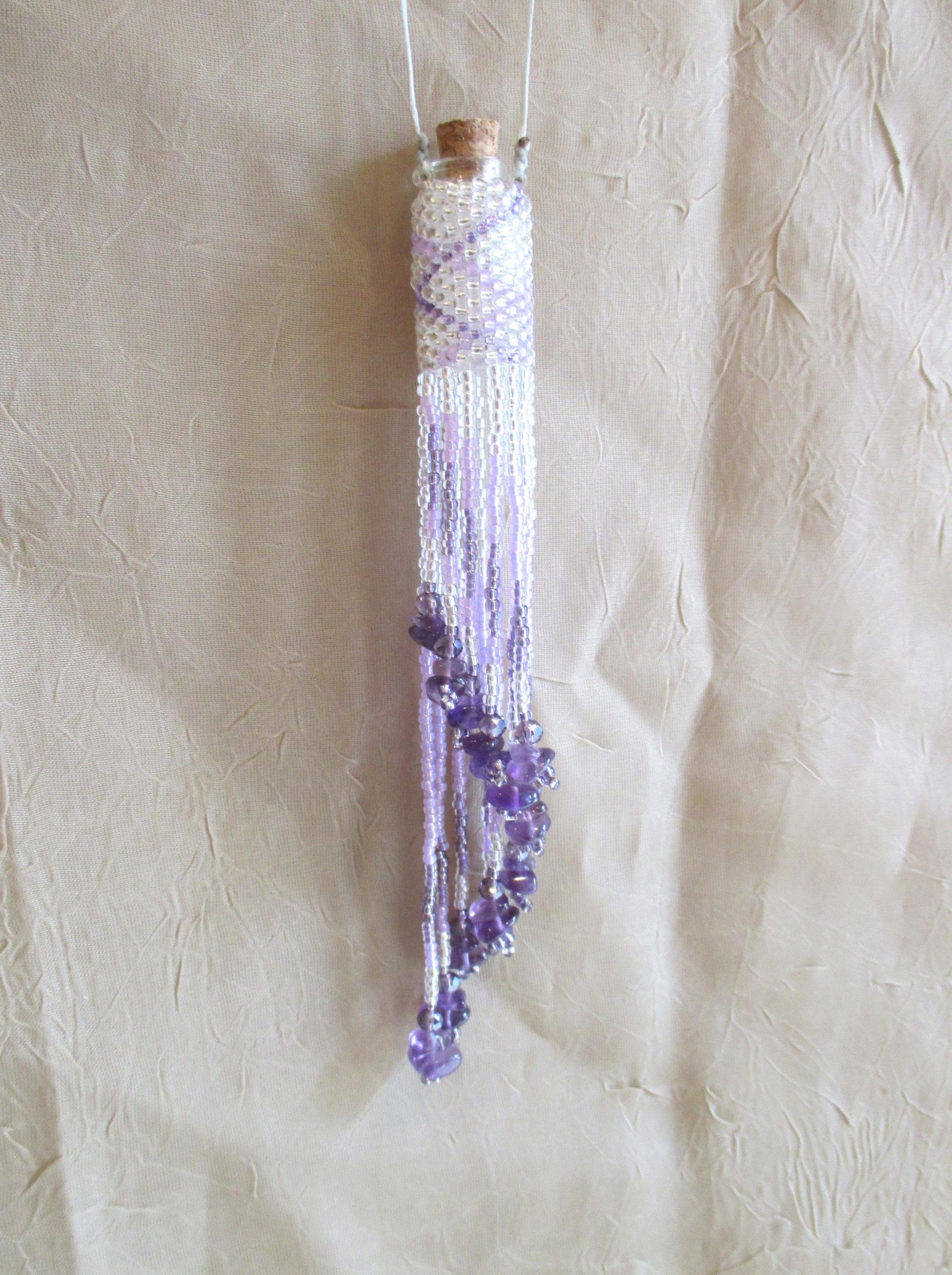 Tiny jar necklace on sale