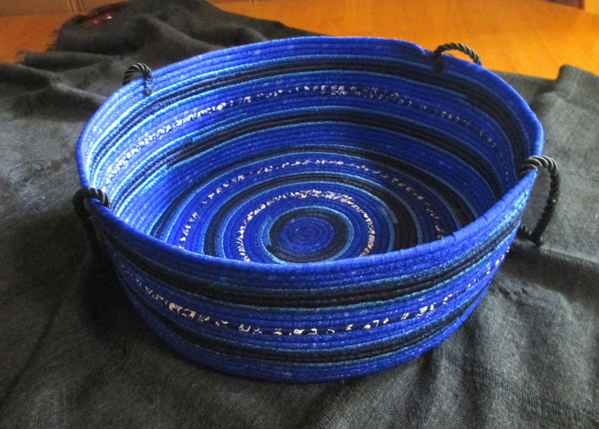 Large Rope Basket, Gathering Basket, Storage Basket, Catch All
