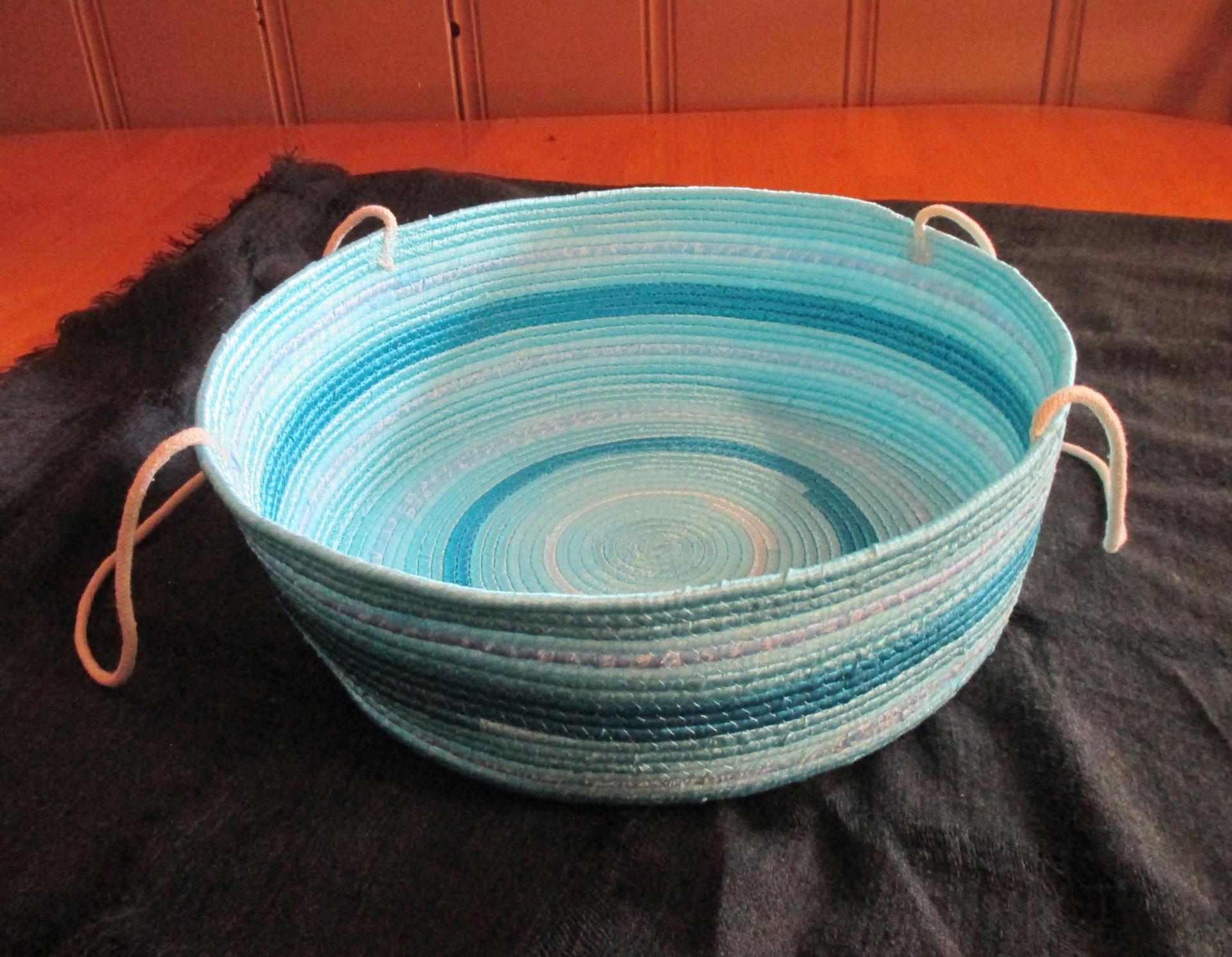 Rope Basket, Gathering Basket, Storage Basket, Catch All