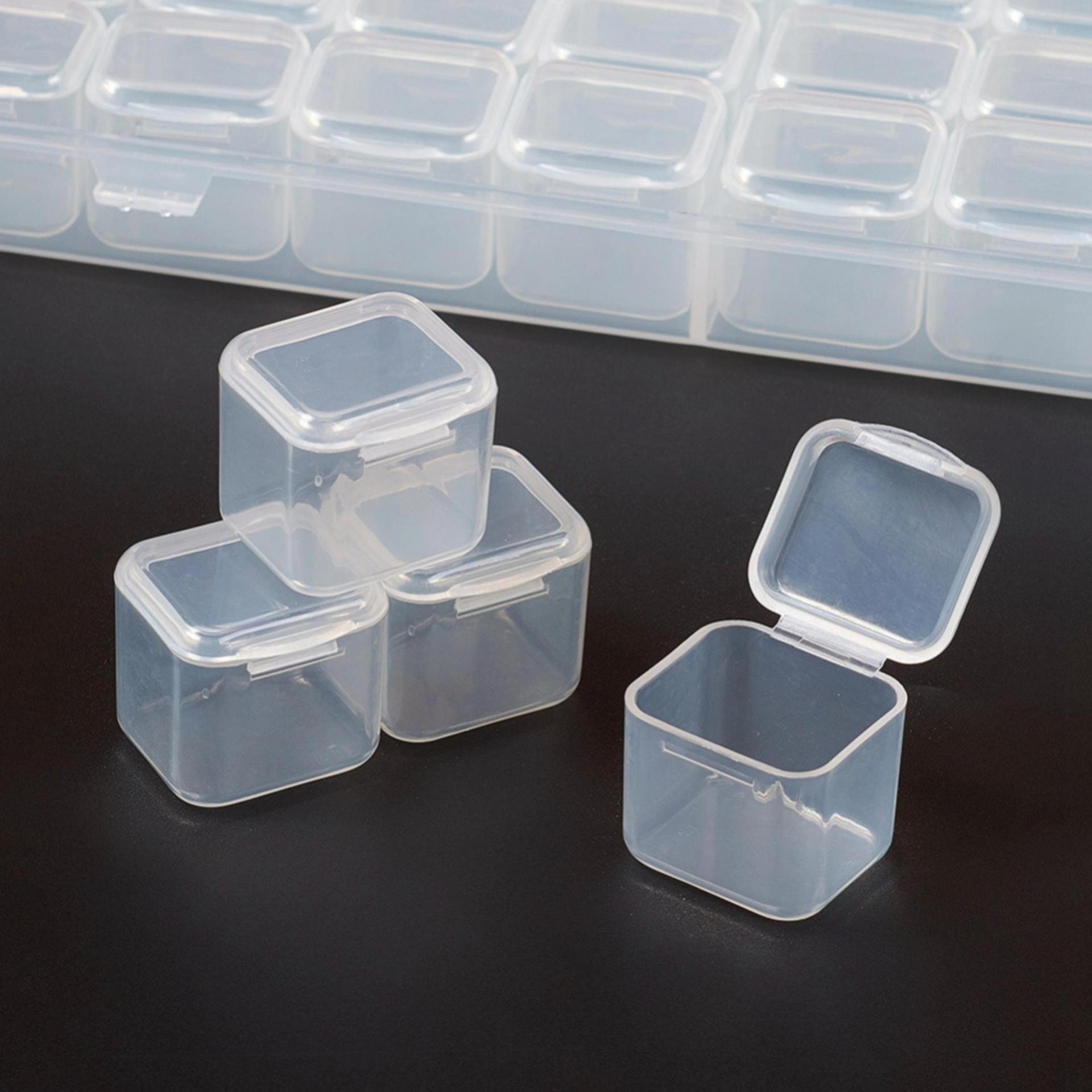 Plastic Containers, Organizers, Bead storage cases  - multiple sizes and styles