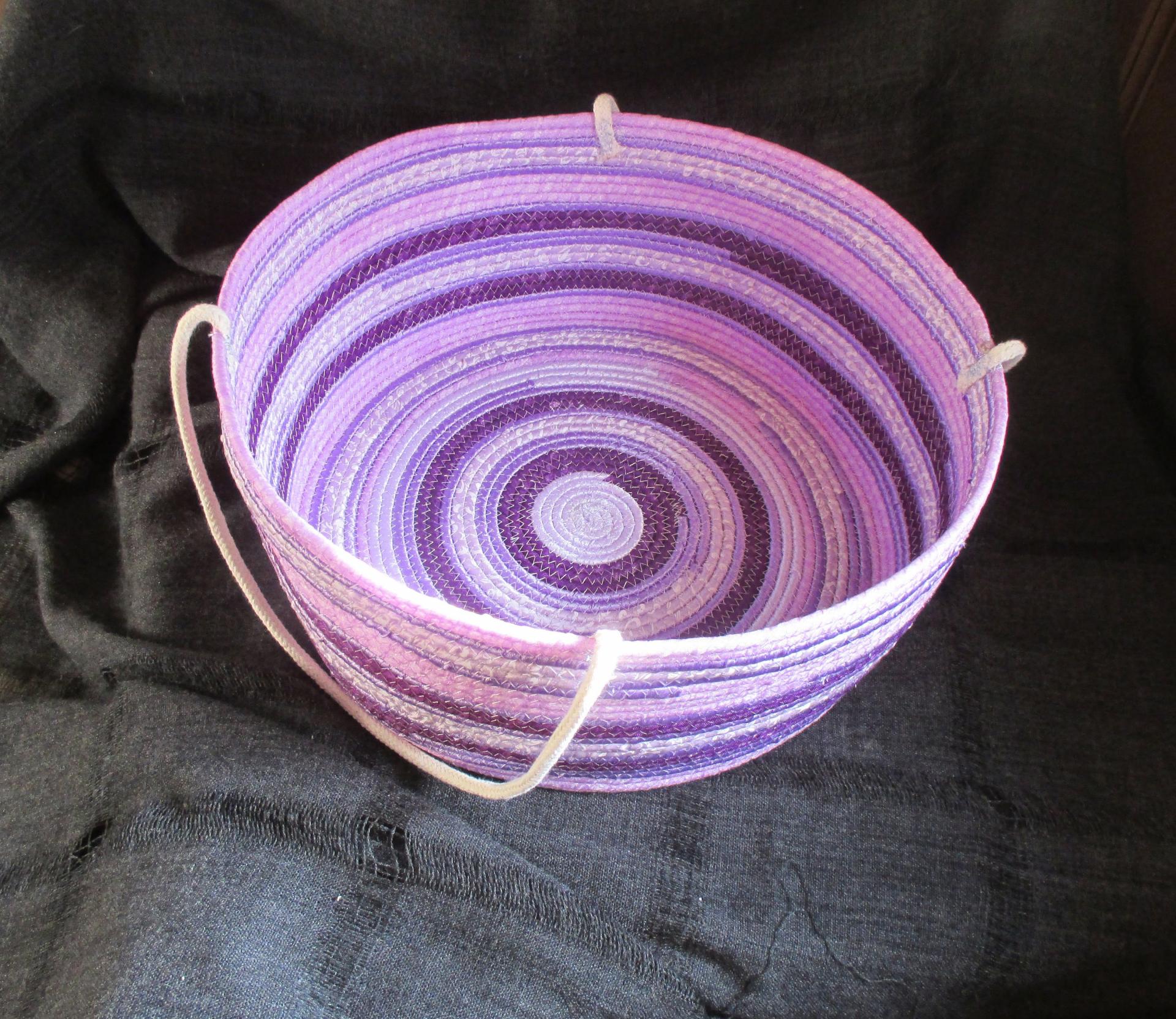 Rope Basket, Gathering Basket, Storage Basket, Catch All