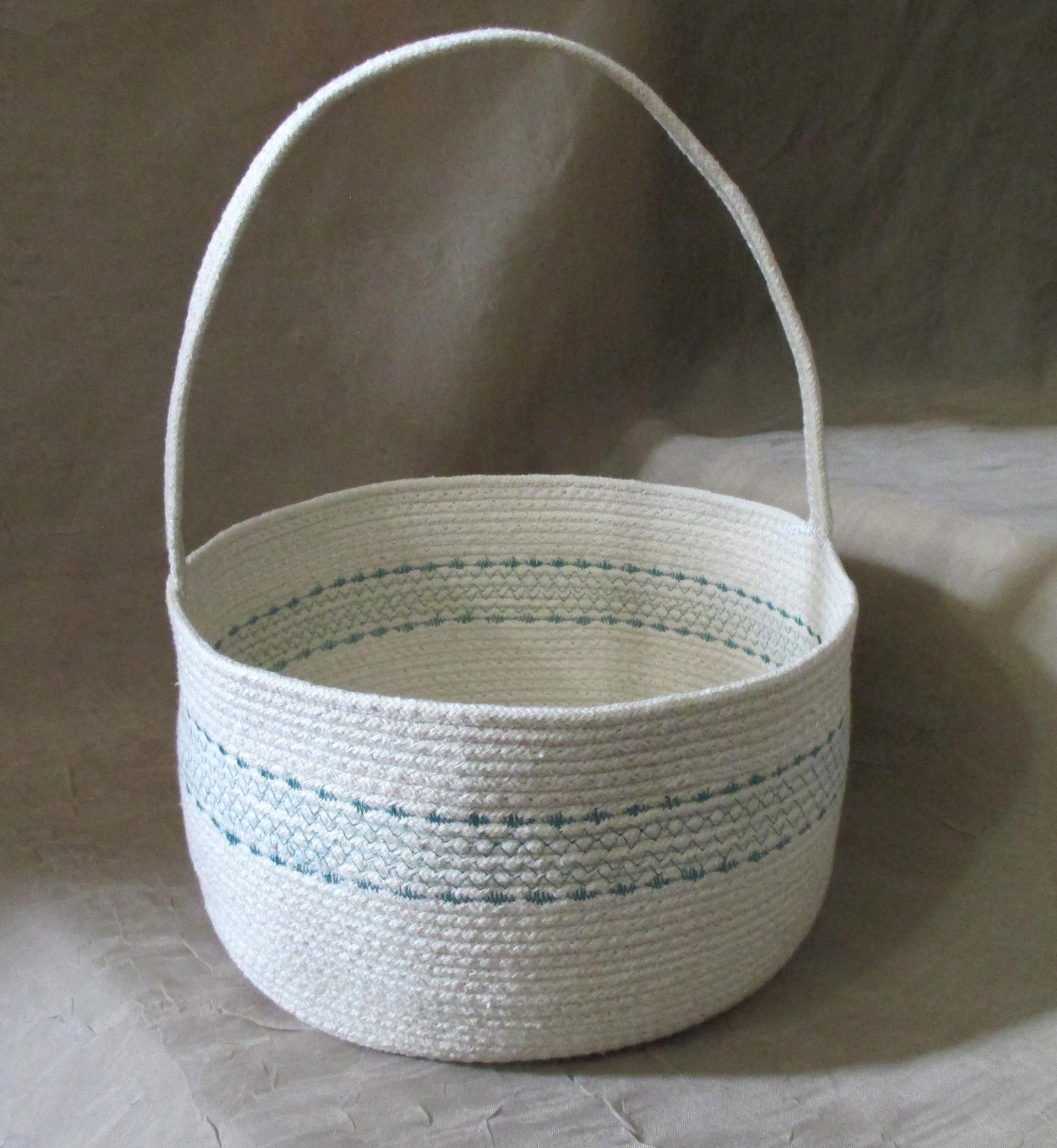 Cotton Rope Basket, Gift Basket, Craft Basket, Gathering Basket, Storage Basket