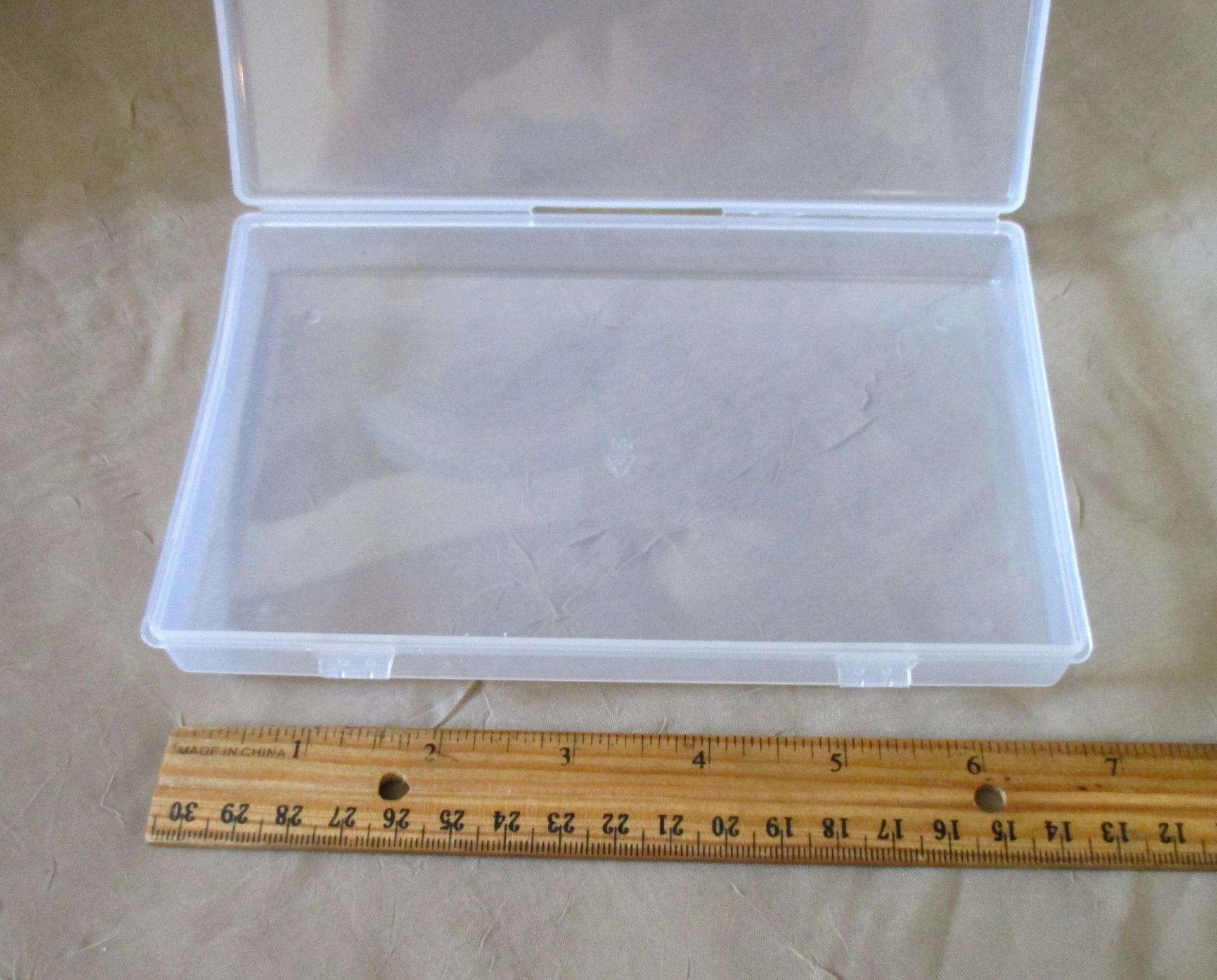 Bead Organizers, Plastic Storage Cases, square cases- multiple sizes