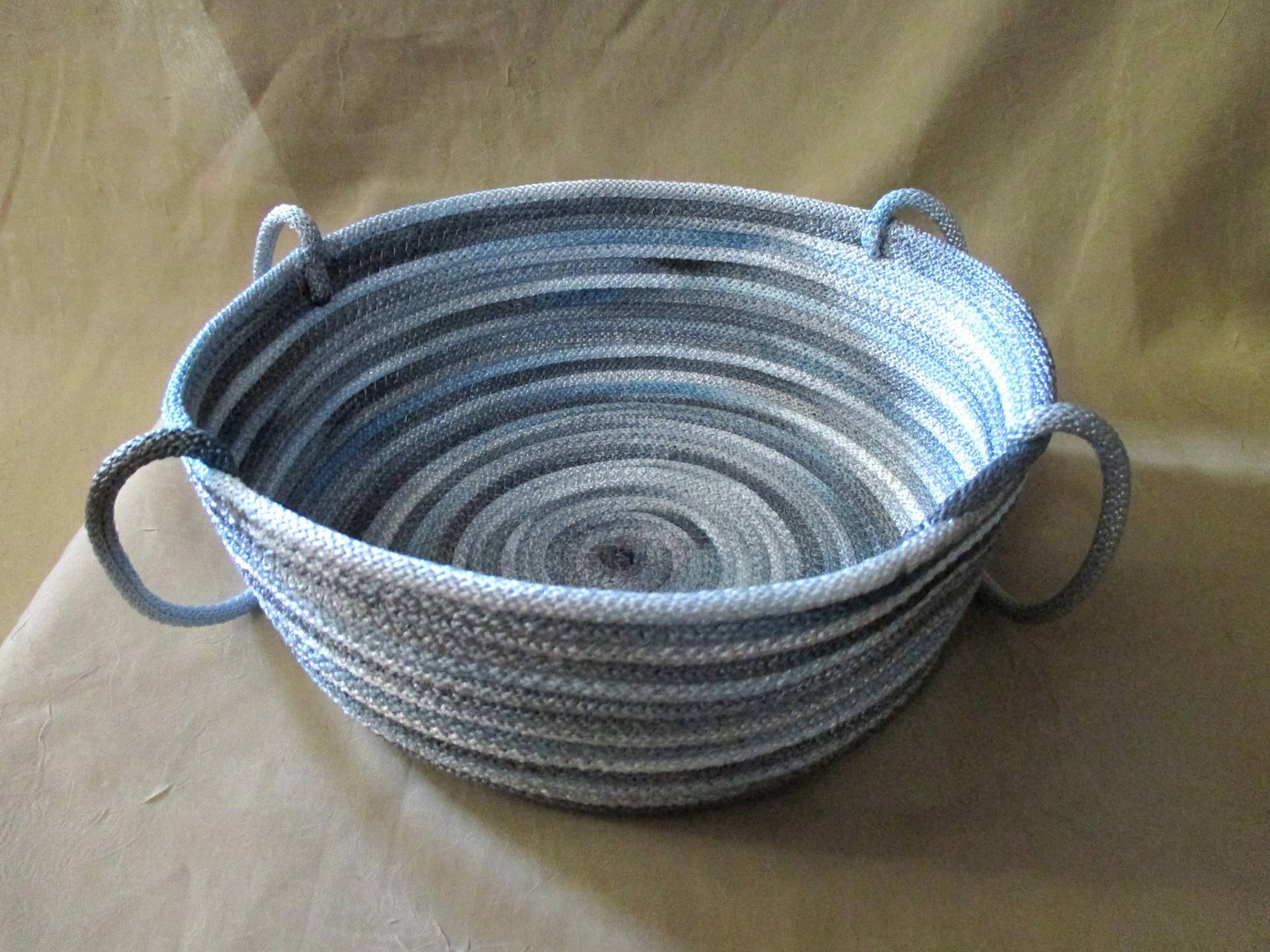 Rope Basket, Gathering Basket, Storage Basket, Catch All