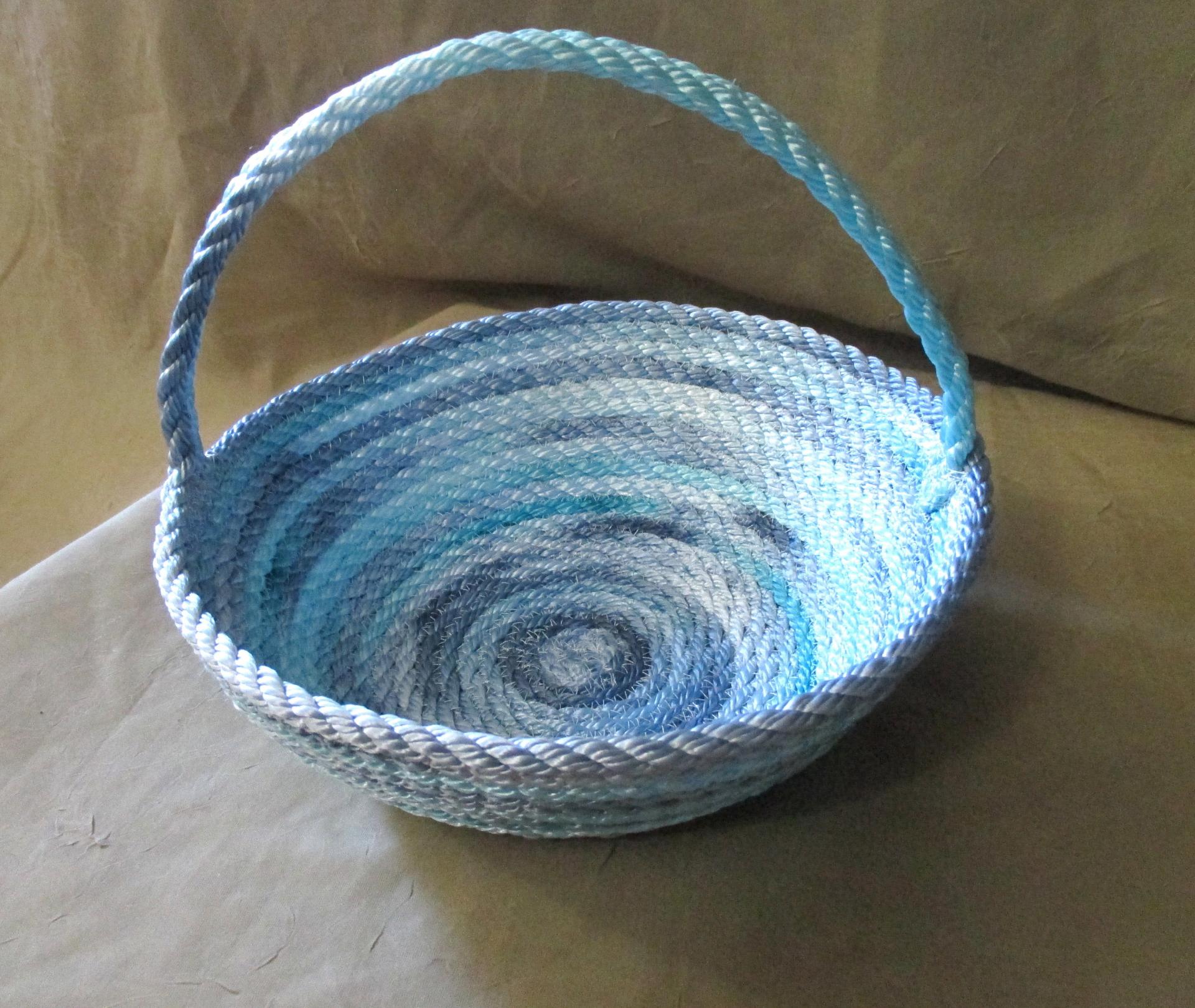 Rope Basket, Gathering Basket, Storage Basket, Catch All