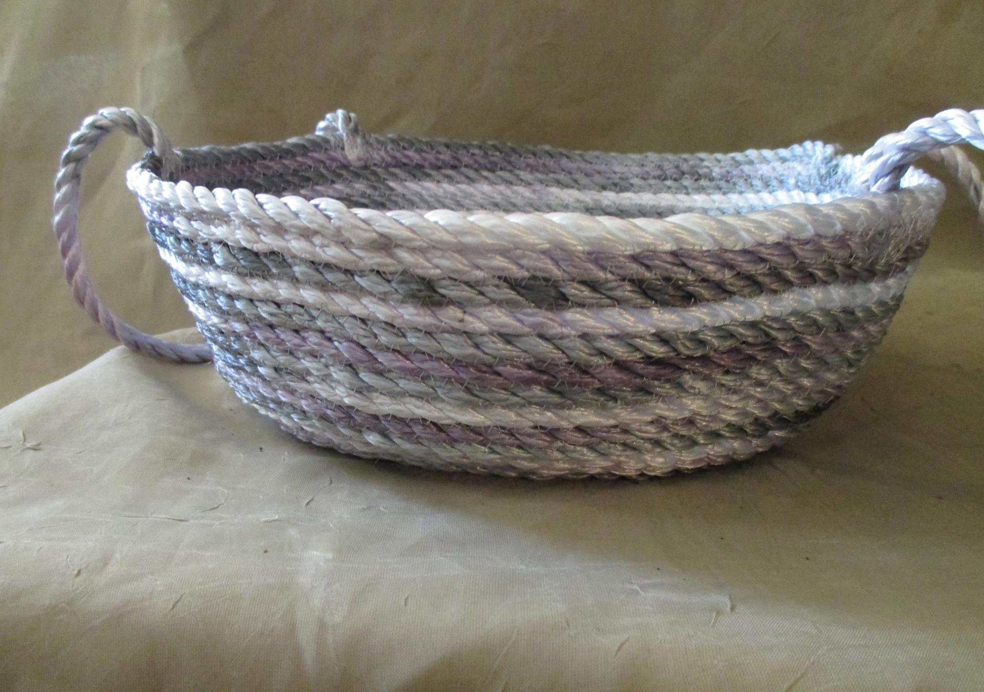 Rope Basket, Gathering Basket, Storage Basket, Catch All