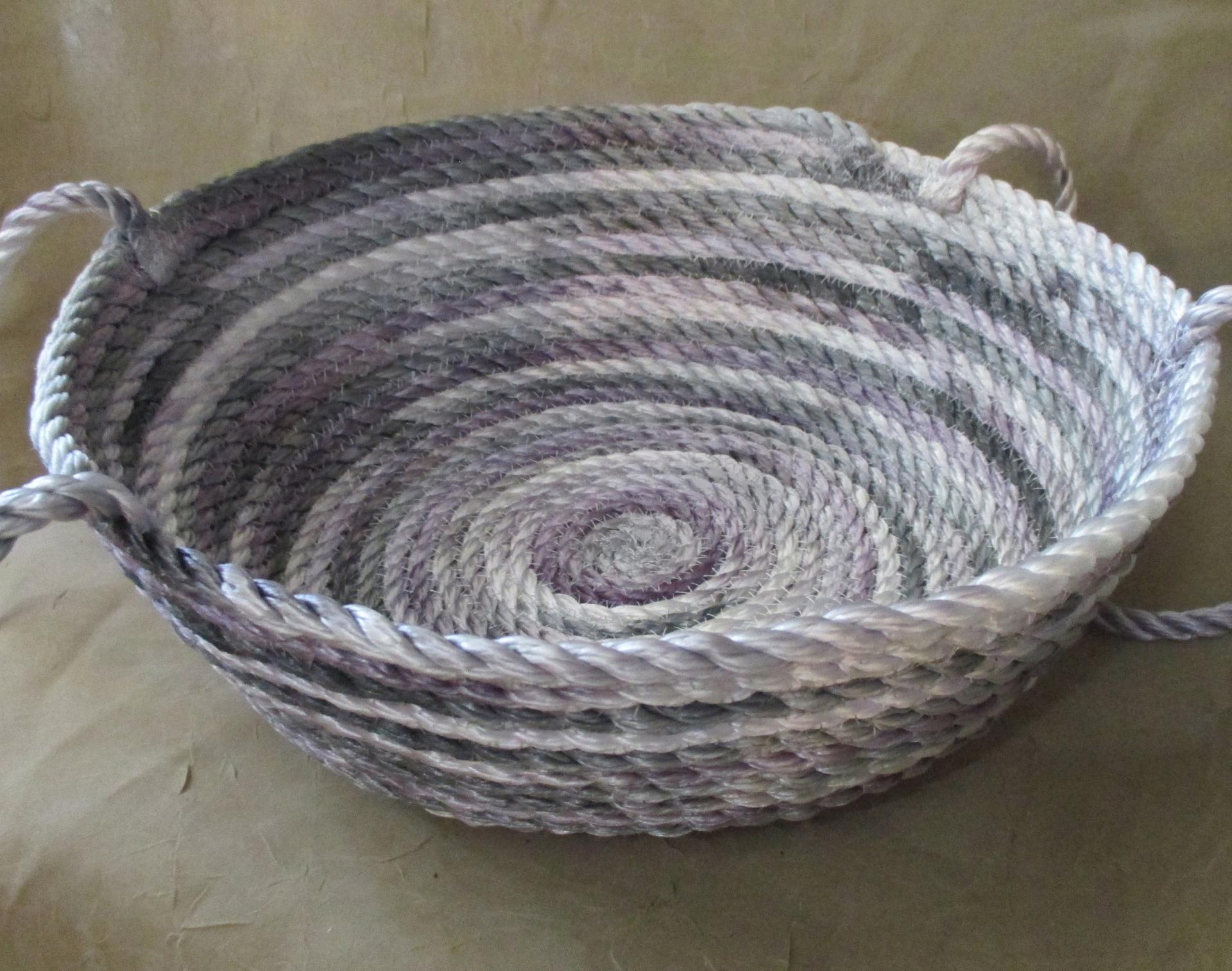Rope Basket, Gathering Basket, Storage Basket, Catch All