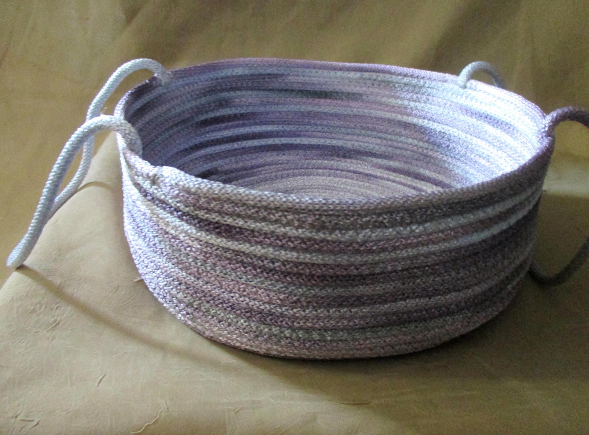Rope Basket, Gathering Basket, Storage Basket, Catch All