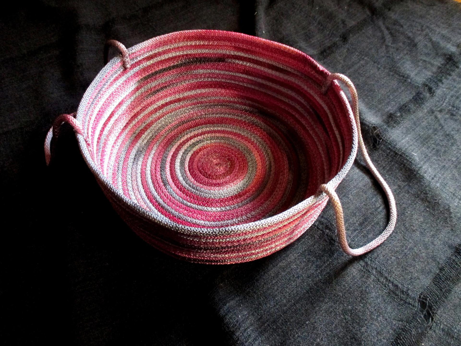 Rope Basket, Gathering Basket, Storage Basket, Catch All