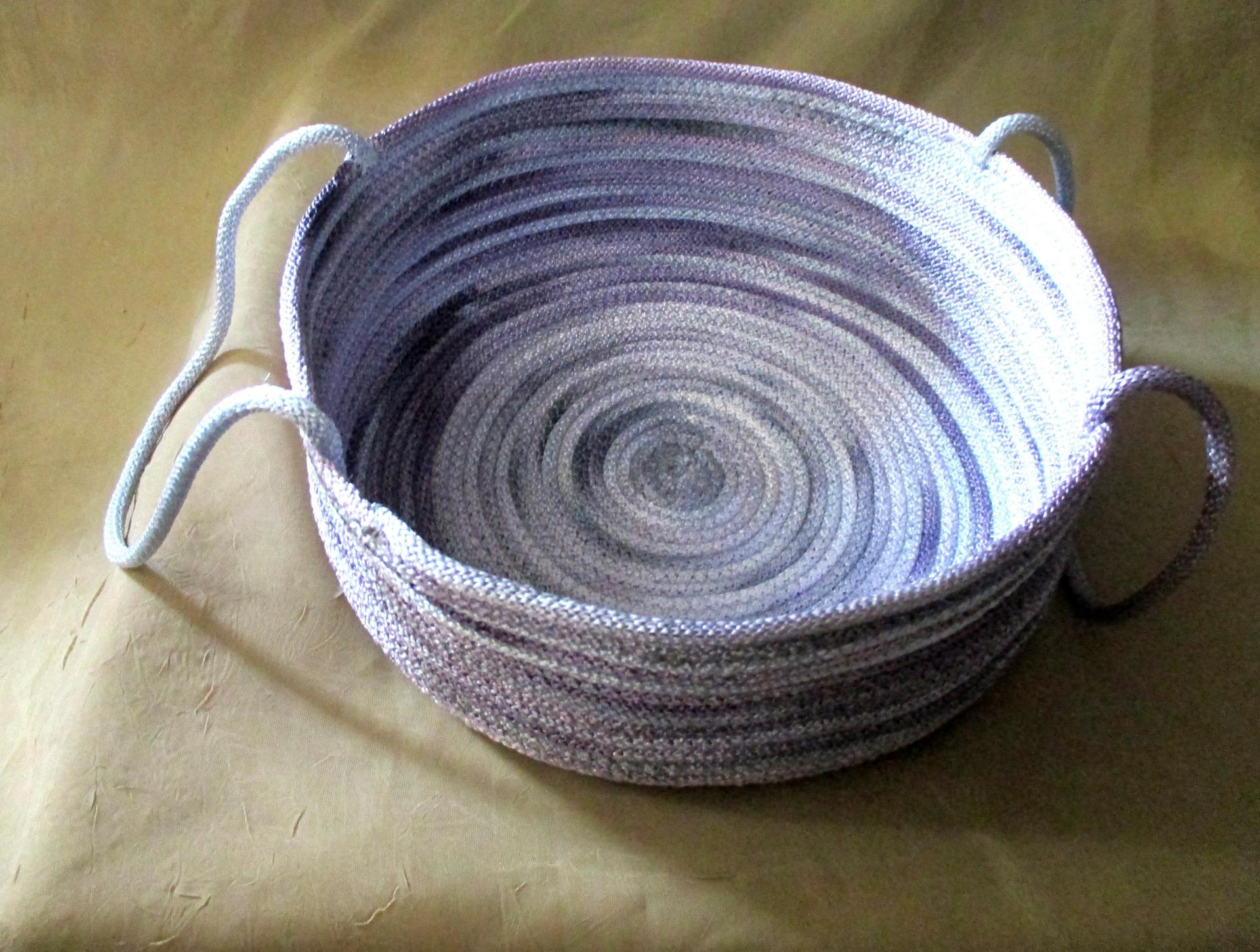 Rope Basket, Gathering Basket, Storage Basket, Catch All