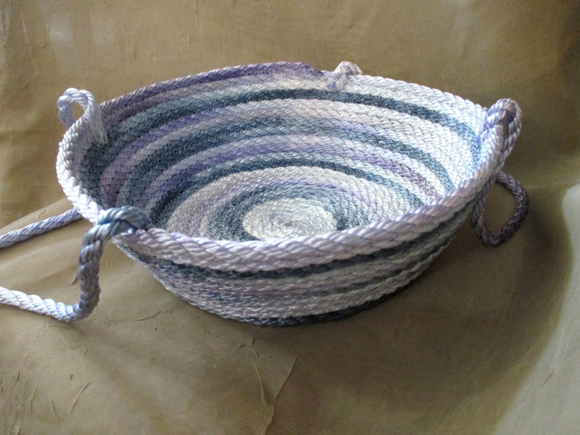 Rope Basket, Gathering Basket, Storage Basket, Catch All