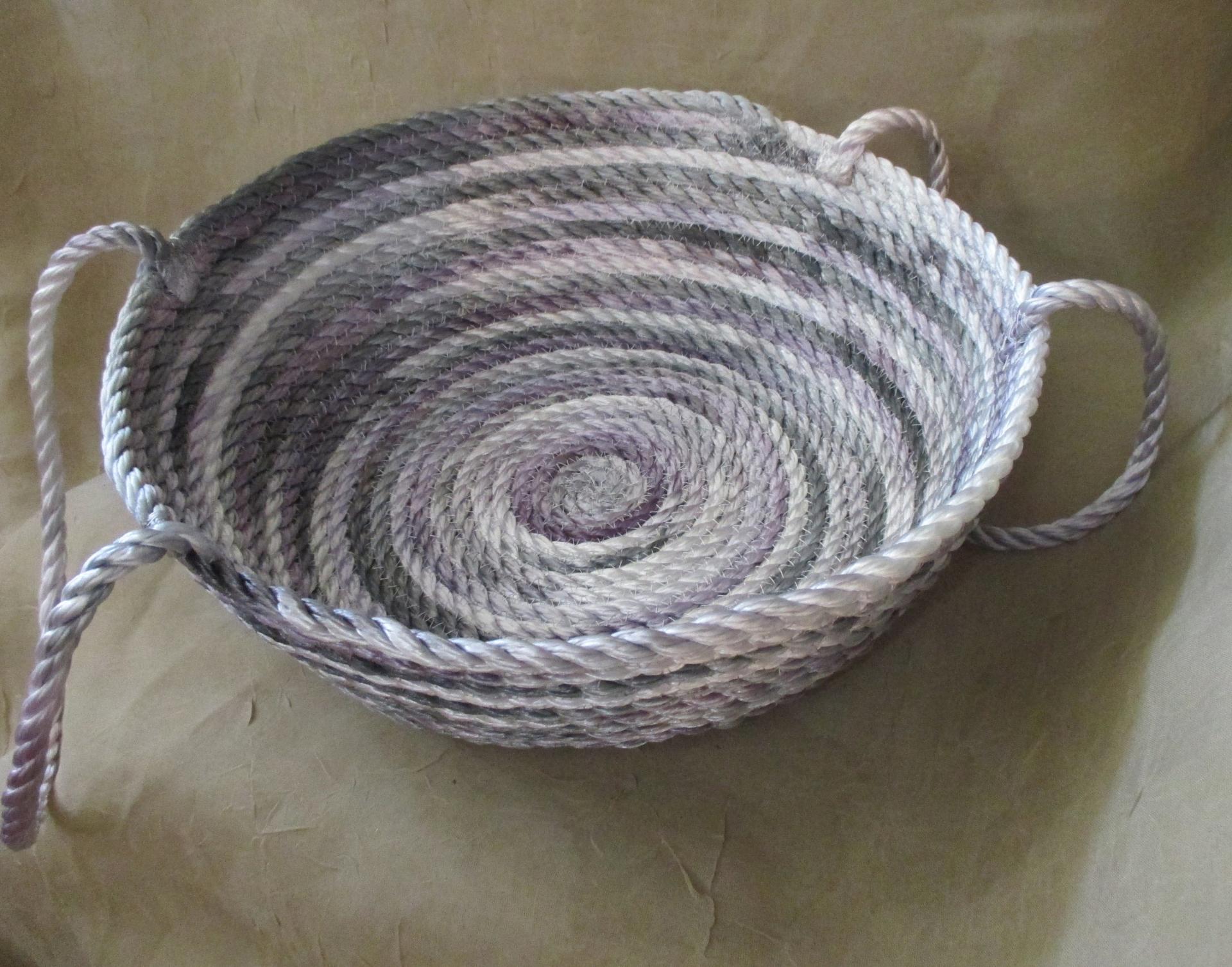 Rope Basket, Gathering Basket, Storage Basket, Catch All