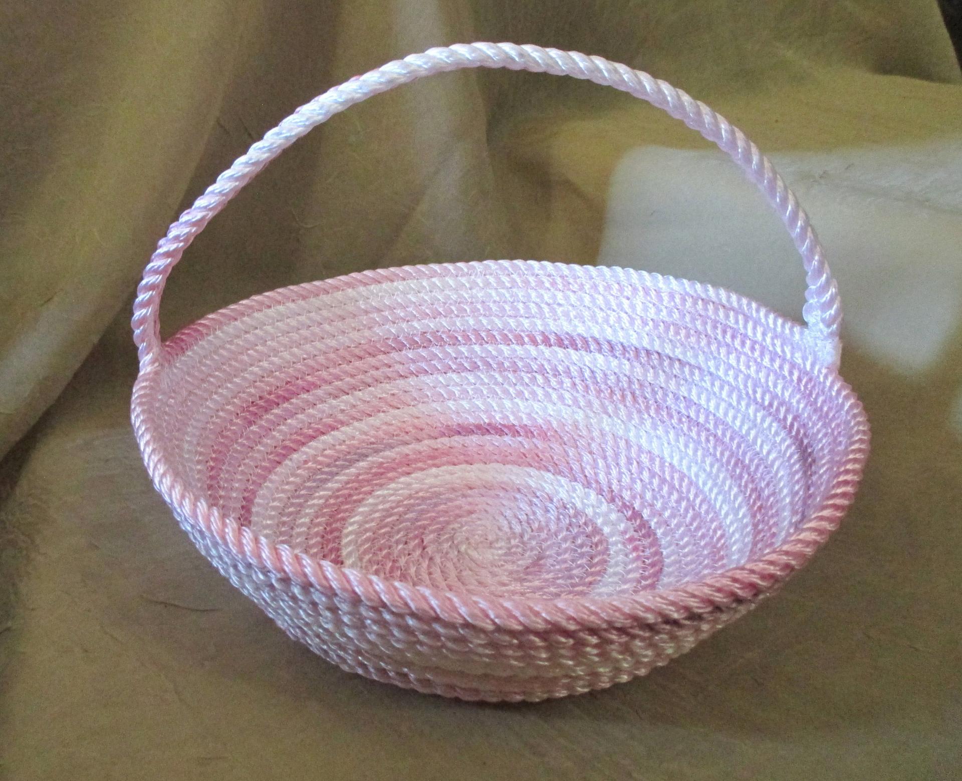 Rope Basket, Gathering Basket, Storage Basket, Catch All