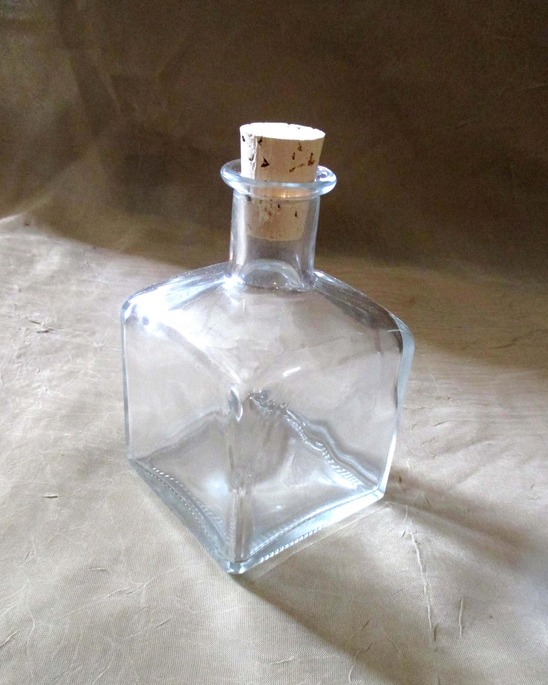 Apothecary Bottles, Large Bottles with Cork