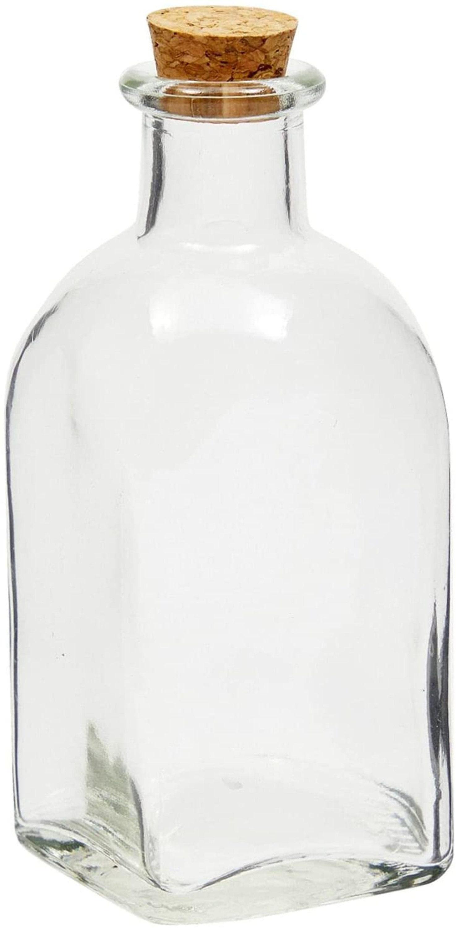 Apothecary Bottles, Large Bottles with Cork