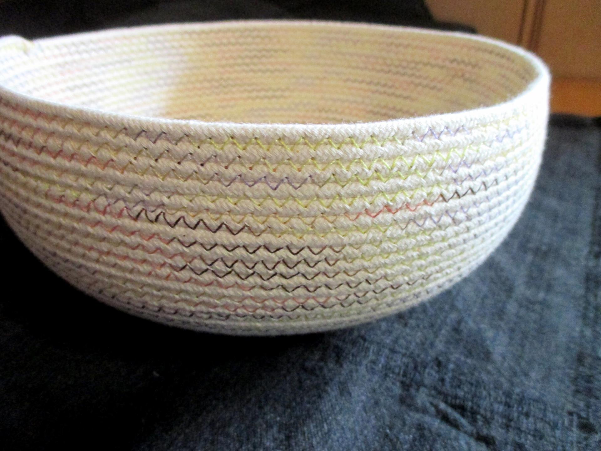 Rope Baskets and Bowls, Gift Basket, Storage Basket, Catch All