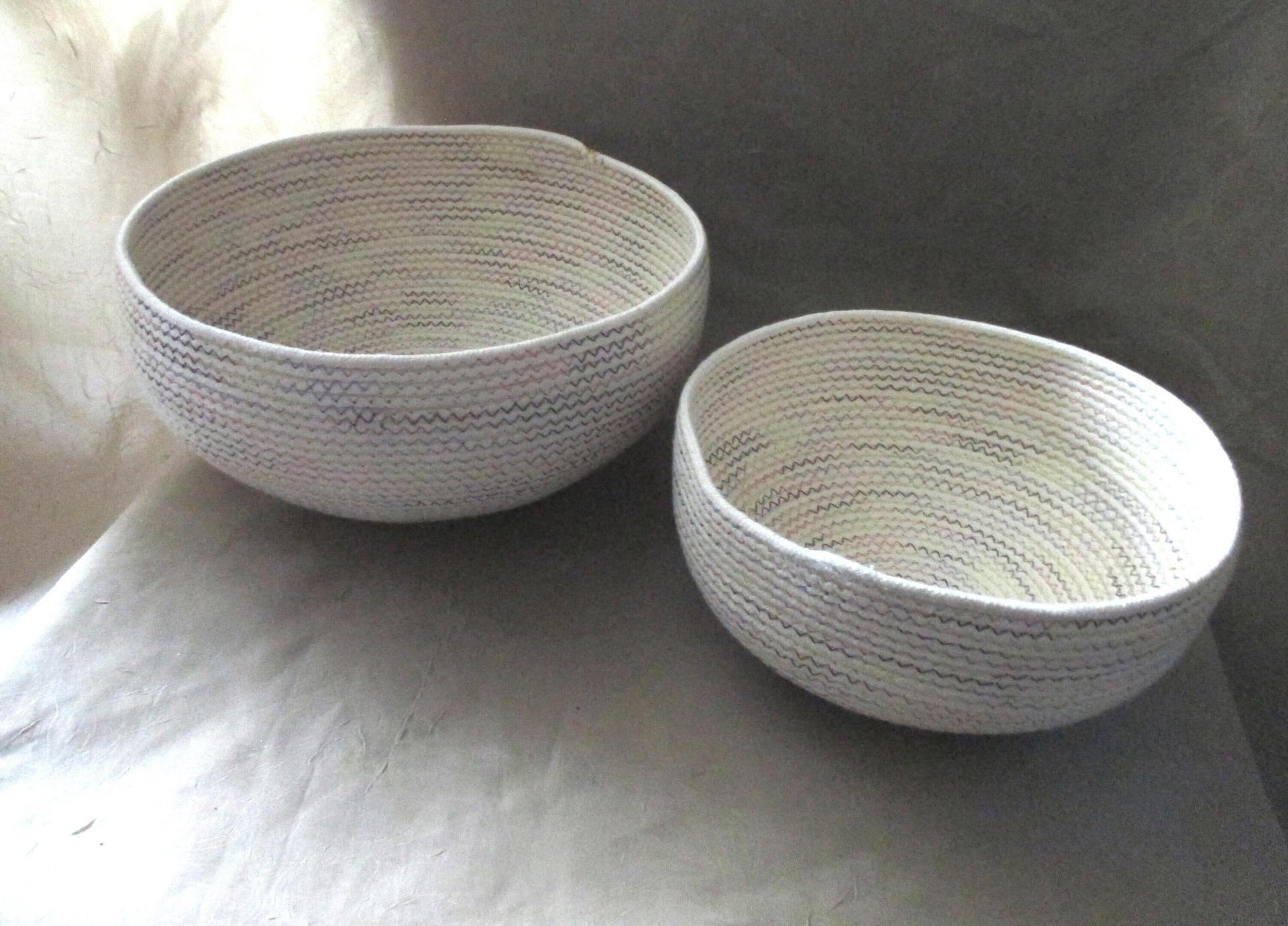 Rope Bowls, Storage Basket, Catch All