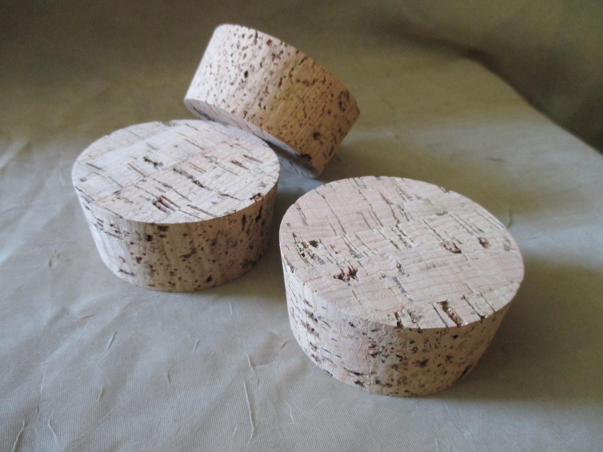 Large Cork Stoppers - Multiple Sizes - fits mason jars, large jars, candle jars and even upcycled pickle jars